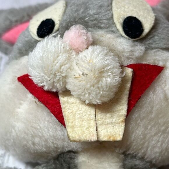 Vintage Bugs Bunny Hand Puppet Plush 12” Mighty Star Made in Korea 69 - Picture 2 of 8